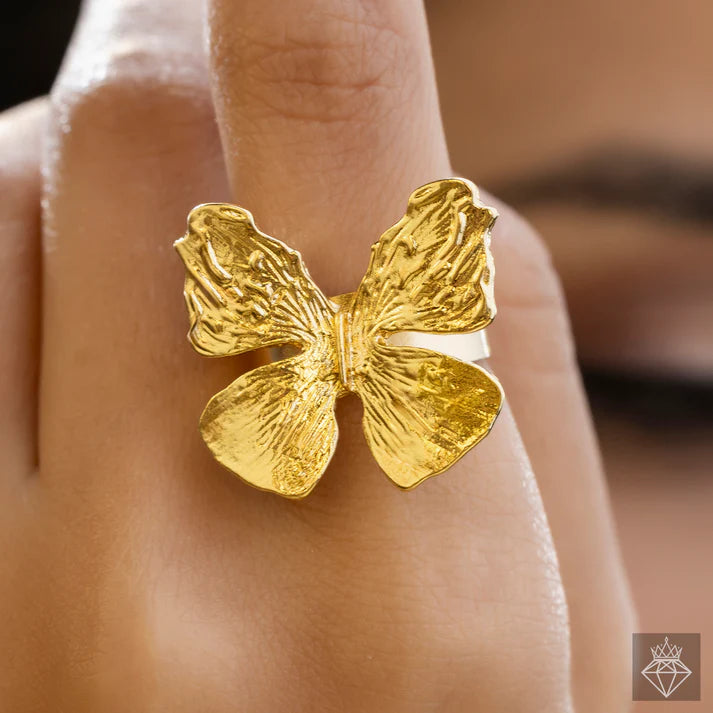 Anti-Tarnish Butterfly Ring ⭐️⭐️⭐️⭐️⭐️ 100% Satisfied Customers