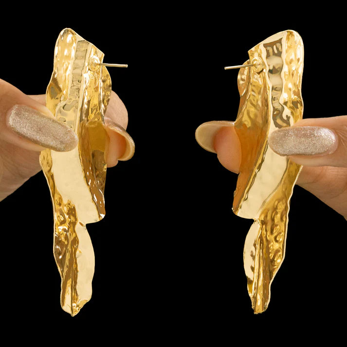 Anti-Tarnish Hammered Earrings ⭐️⭐️⭐️⭐️⭐️ 100% Satisfied Customers