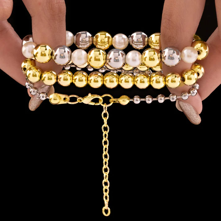 Anti-Tarnish Collection of 3 Bracelets ⭐️⭐️⭐️⭐️⭐️ 100% Satisfied Customers