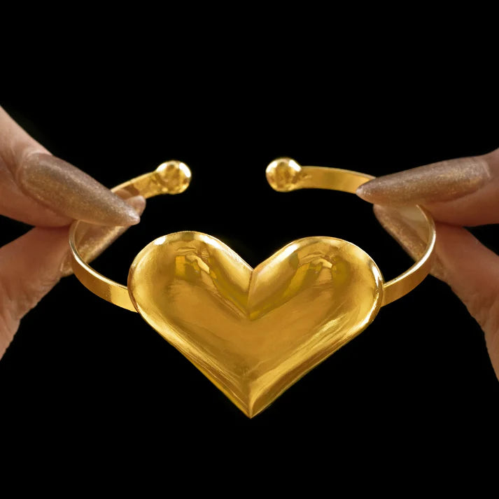 Anti-Tarnish Golden Heart Bracelet ⭐️⭐️⭐️⭐️⭐️ 100% Satisfied Customers