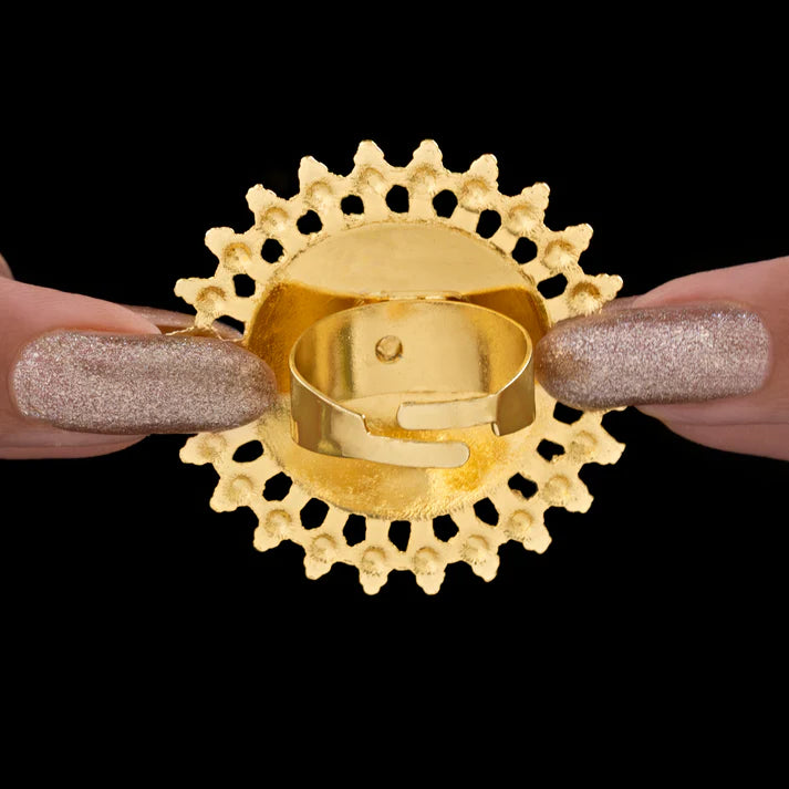 Anti-Tarnish Sun Ring ⭐️⭐️⭐️⭐️⭐️ 100% Satisfied Customers