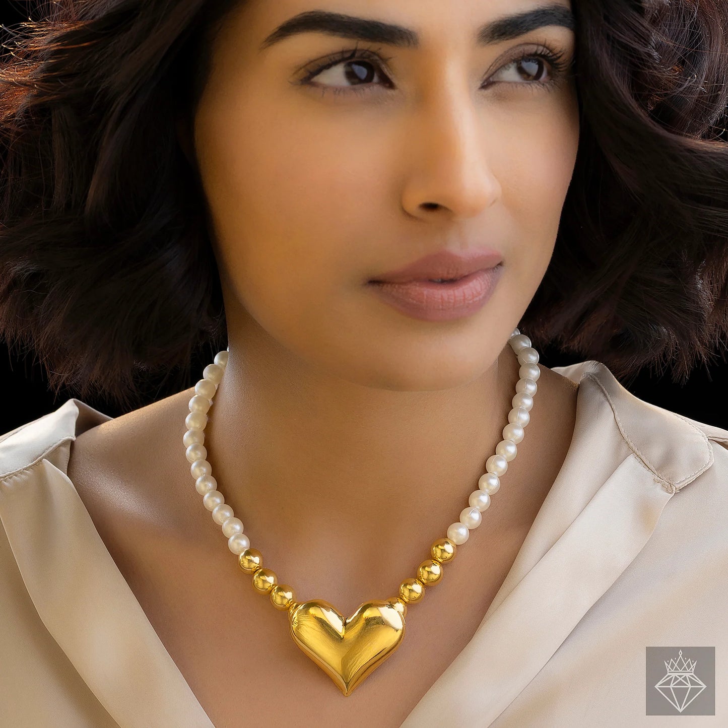 Anti-Tarnish Golden Heart Necklace ⭐️⭐️⭐️⭐️⭐️ 100% Satisfied Customers