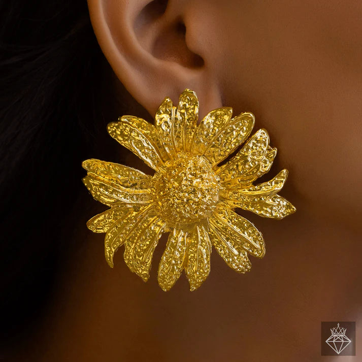 Anti-Tarnish Sunflower Earrings ⭐️⭐️⭐️⭐️⭐️ 100% Satisfied Customers
