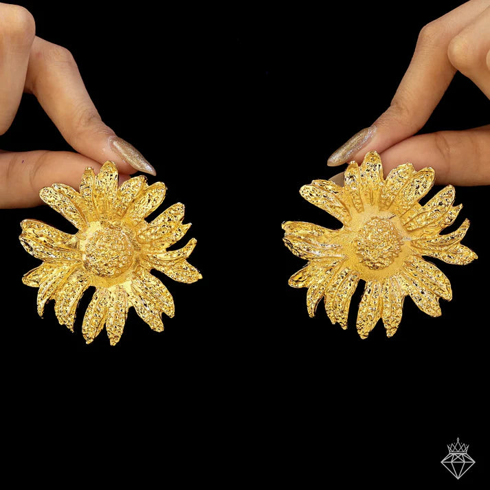 Anti-Tarnish Sunflower Earrings ⭐️⭐️⭐️⭐️⭐️ 100% Satisfied Customers