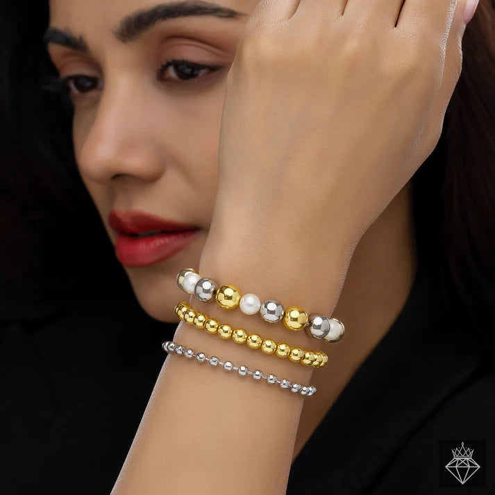 Anti-Tarnish Collection of 3 Bracelets ⭐️⭐️⭐️⭐️⭐️ 100% Satisfied Customers