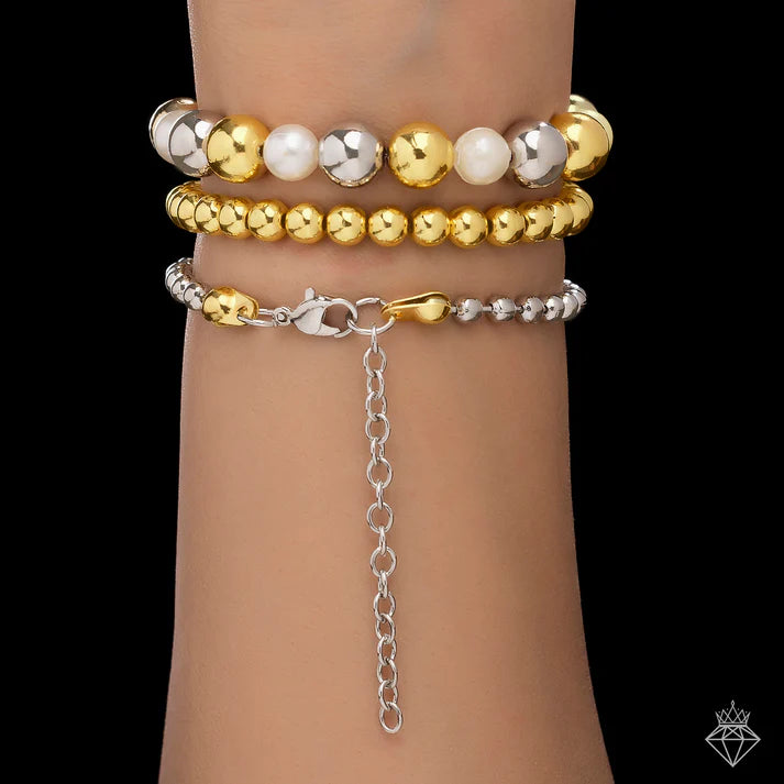 Anti-Tarnish Collection of 3 Bracelets ⭐️⭐️⭐️⭐️⭐️ 100% Satisfied Customers