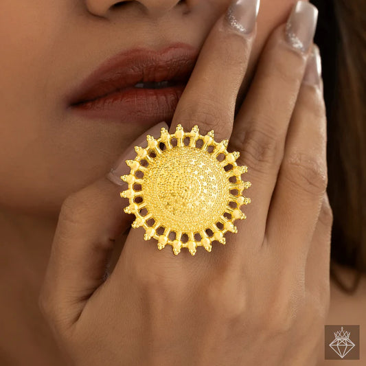 Anti-Tarnish Sun Ring ⭐️⭐️⭐️⭐️⭐️ 100% Satisfied Customers