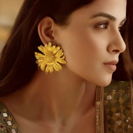 Anti-Tarnish Sunflower Earrings ⭐️⭐️⭐️⭐️⭐️ 100% Satisfied Customers